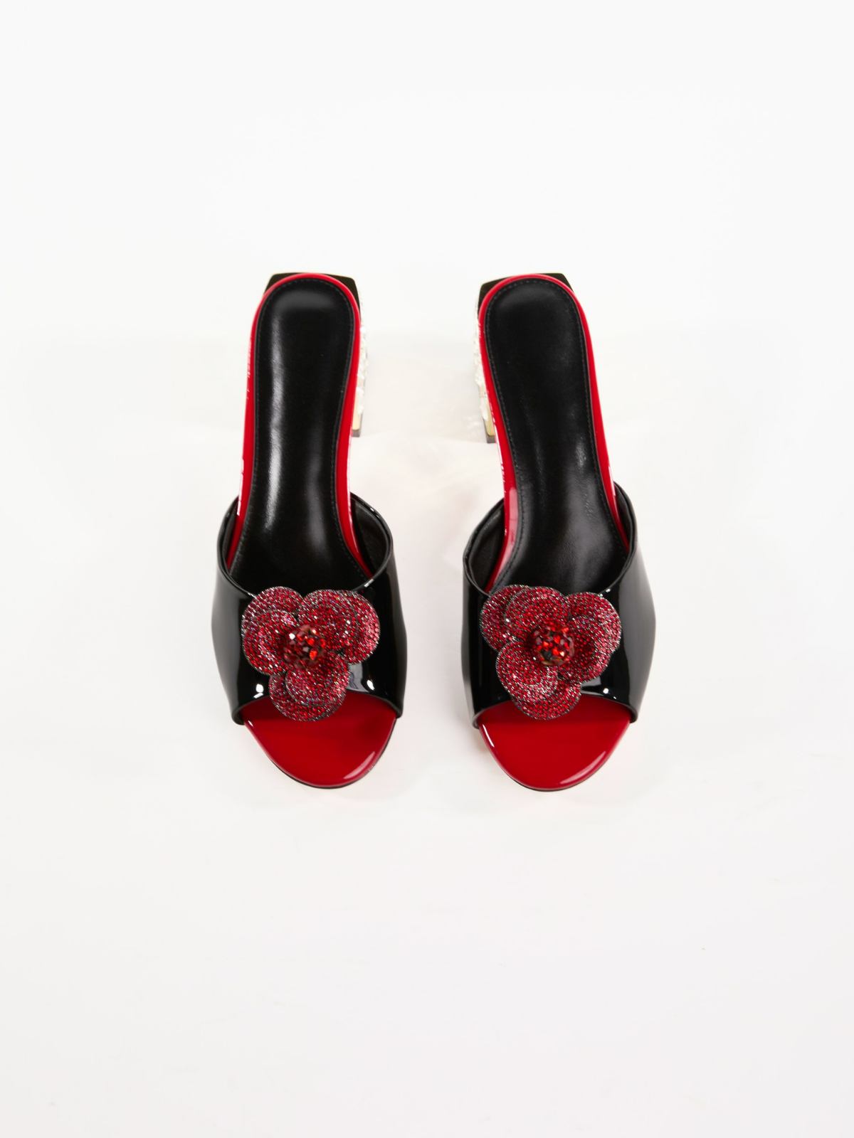 Lochlyn Flower Rhinestone Sandals